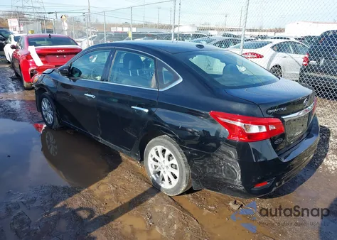 2019 Nissan Sentra Sv from USA, damaged, VIN 3N1AB7AP4KY251134